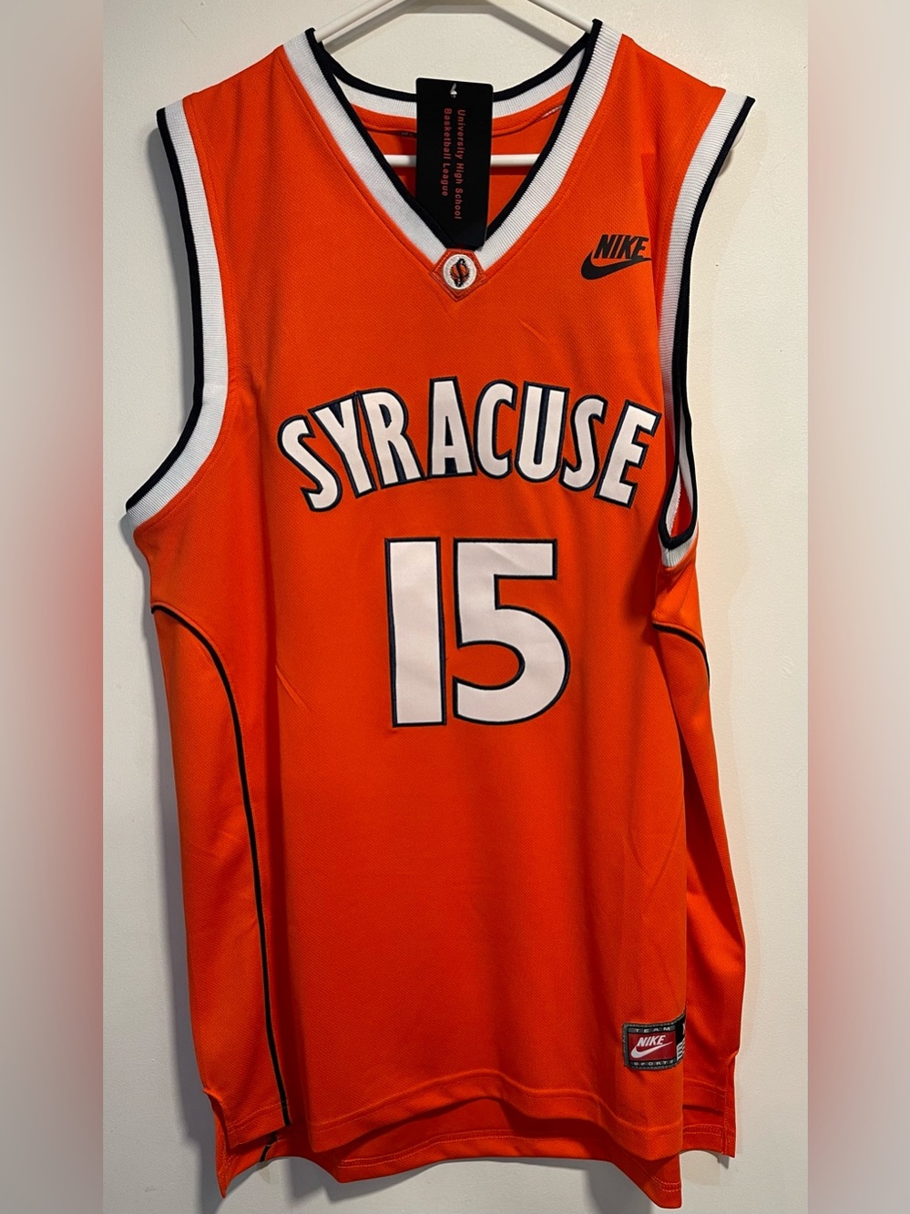 Orange Syracuse NCAA Carmelo Anthony Jersey
